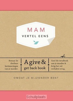MAM, VERTEL EENS - VLIET, ELMA VAN - 9789000344581