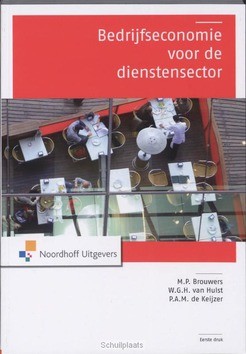 BEDRIJFSECONOMIE VOOR DE DIENSTENSECTOR - BROUWERS, M.P. - 9789001702489