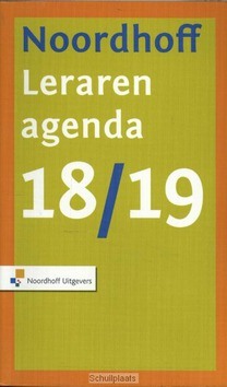 NOORDHOFF LERARENAGENDA 2018-2019 - NOORDHOFF - 9789001877897