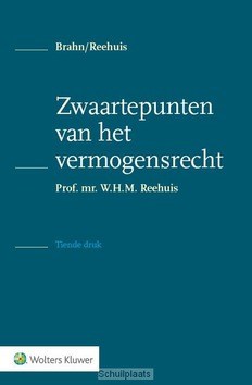 ZWAARTEPUNTEN VAN HET VERMOGENSRECHT - REEHUIS, W.H.M. - 9789013121629