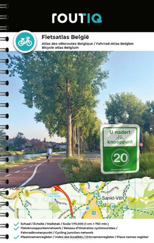 ROUTIQ FIETSKNOOPPUNTENATLAS BELGIË - 9789028704947