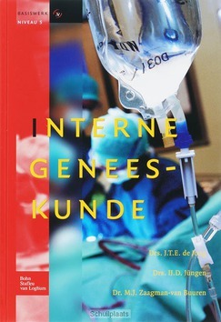INTERNE GENEESKUNDE - JONG, J.T.E. DE - 9789031349654