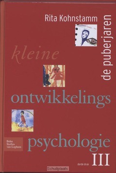 KLEINE ONTWIKKELINGSPSYCHOLOGIE PUBERJA - KOHNSTAMM - 9789031361625