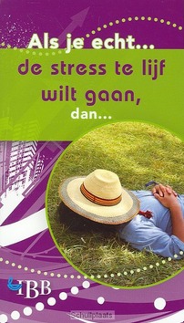 ALS JE ECHT DE STRESS TE LIJF WILT GAAN - 9789032312756