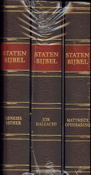 STATENBIJBEL 3 DLN BRUIN HERZ UITG - 9789033112515