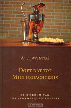 DOET DAT TOT MIJN GEDACHTENIS - WESTERINK, J. - 9789033124396