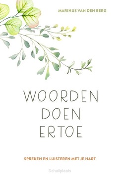 WOORDEN DOEN ERTOE - BERG, MARNIUS VAN DEN - 9789033803772
