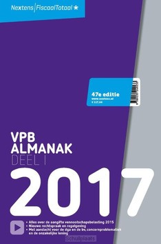 NEXTENS VPB ALMANAK / 2017 DEEL 1 - 9789035249233