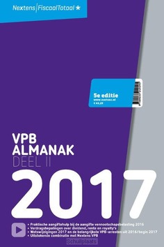 NEXTENS VPB ALMANAK / 2017 DEEL 2 - 9789035249295