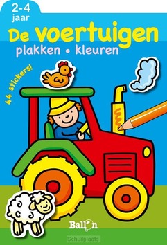DE VOERTUIGEN / 2-4 JAAR - 9789037485523