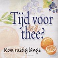 TYD VOOR THEE?