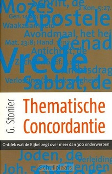 THEMATISCHE CONCORDANTIE - STONIER, GEOFFREY - 9789043525626