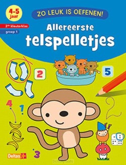 ALLEREERSTE TELSPELLETJES (4-5 J.) - ZNU - 9789044746150