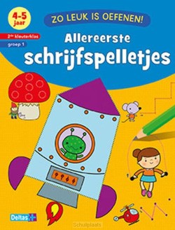 ALLEREERSTE SCHRIJFSPELLETJES / 4-5 JAAR - ZNU - 9789044746167