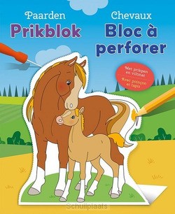 PAARDEN PRIKBLOK / CHEVAUX BLOC À PERFOR - 9789044759105
