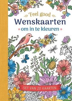 WENSKAARTEN OM IN TE KLEUREN - FEEL GOOD - 9789044762259