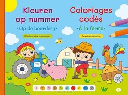 KLEUREN OP NUMMER - OP DE BOERDERIJ - 9789044764321