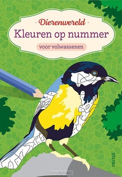 KLEUREN OP NUMMER VOOR VOLWASSENEN - DIE - 9789044766653