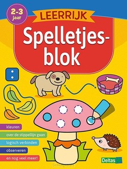 LEERRIJK SPELLETJESBLOK (2-3 J.) - ZNU - 9789044766981