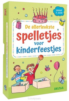 DE ALLERLEUKSTE SPELLETJES VOOR KINDERFE - BERNHARD, ANNA - 9789044768640