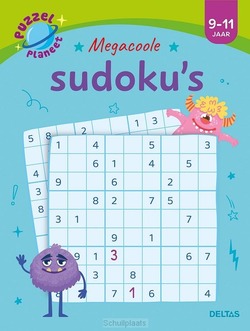 PUZZELPLANEET - MEGACOOLE SUDOKU'S / 9-1 - ZNU - 9789044769494