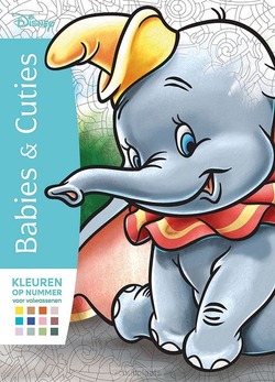 DISNEY BABIES & CUTIES KLEUREN OP NUMMER - 9789044770124