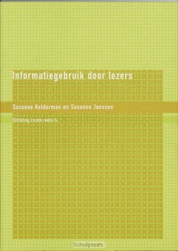 INFORMATIEGEBRUIK DOOR LEZERS - KELDERMAN - 9789051669404
