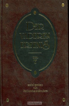 DER VADEREN ERFENIS  7 - 9789055512461