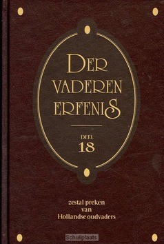 DER VADEREN ERFENIS 18 - 9789055517077