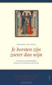 JE BORSTEN ZIJN ZOETER DAN WIJN (EXPOSIT