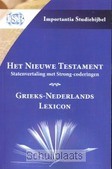 NIEUWE TESTAMENT SV + STRONG-CODERINGEN
