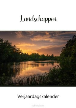 VERJAARDAGSKALENDER LANDSCHAPPEN - 9789057417030