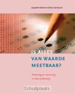 IS ALLES VAN WAARDE MEETBAAR? - BULTERMAN, JACQUELIEN - 9789058817877