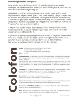 GITAARAKKOORDEN AANV 33 699-710 - OPWEKKING - 9789059692077
