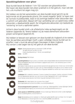 GITAARAKKOORDEN AANV 34 711-722 - OPWEKKING - 9789059692336