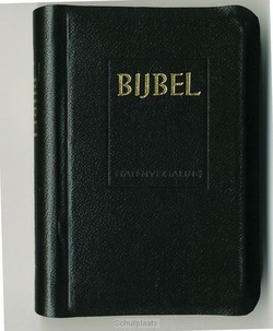 BIJBEL SV ZWART KUNSTLEER - STATENVERTALING - 9789065390080