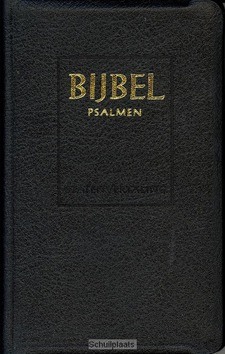 BIJBEL MAJOR SV PS/12 ZW, LEER, GS - STATENVERTALING - 9789065391360
