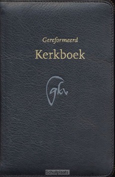 GEREFORMEERD KERKBOEK KLEIN LEER GOUDSNE - 9789065393135