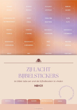ZIJ LACHT BIJBELSTICKERS NBV21 - LACHT, ZIJ - 9789065396020