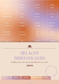 ZIJ LACHT BIJBELSTICKERS NBV21 - LACHT, ZIJ - 9789065396020