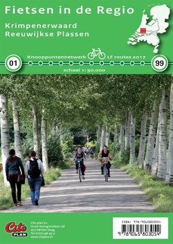 FIETSKAART REGIO KRIMPENERWAARD , REEUWI - 9789065803054
