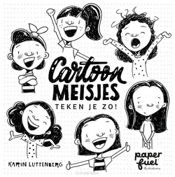 CARTOONMEISJES TEKEN JE ZO! - LUTTENBERG, KARIN - 9789078053156