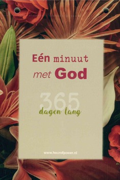 SCHEURKALENDER EEN MINUUT VOOR GOD - 9789078893387