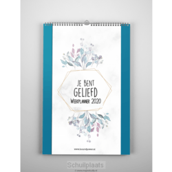 WEEKPLANNER JE BENT GELIEFD - 9789078893936
