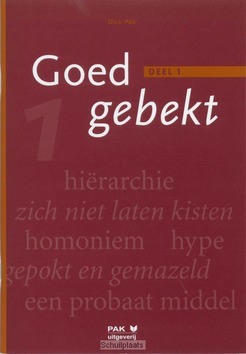 GOED GEBEKT / 1 - PAK, D. - 9789080516243