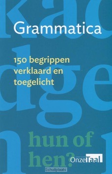GRAMMATICA - GENOOTSCHAP ONZE TAAL - 9789081989633