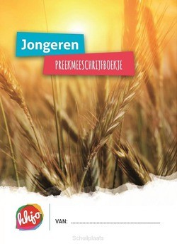 PREEKMEESCHRIJFBOEKJE JONGEREN - 9789082505603