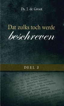 DAT ZULKS TOCH WERDE BESCHREVEN 3 - GROOT, DS. J. DE - 9789082687439