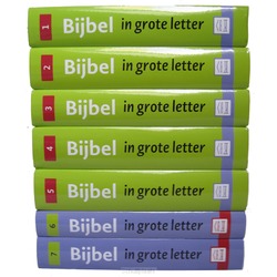 BIJBEL HSV GROOTLETTER 7 DELEN - HERZIENE STATENVERTALING - 9789083264219