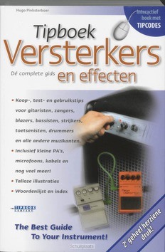 TIPBOEK VERSTERKERS EN EFFECTEN - PINKSTERBOER, H. - 9789087670108
